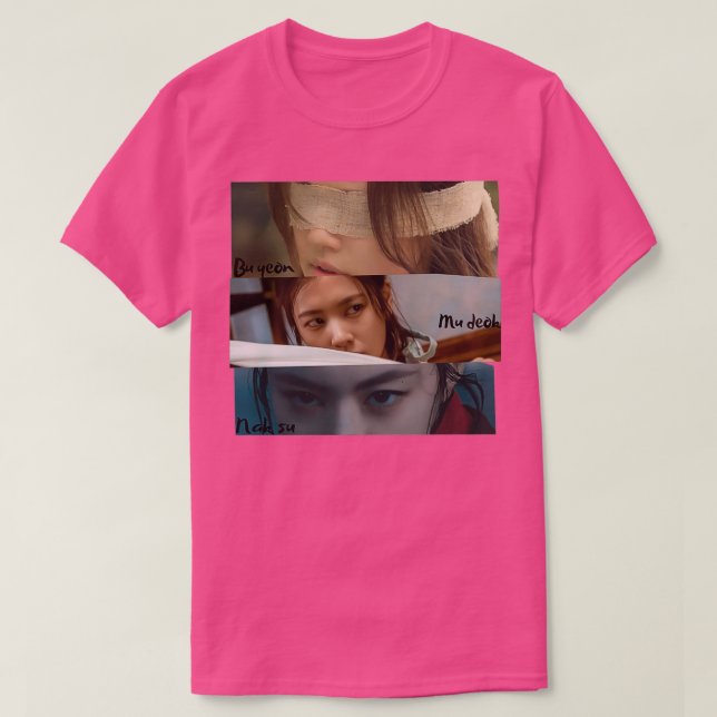 Camiseta 3 em 1 Almas Buyeon MuDeok Naksu (Frente do Design)