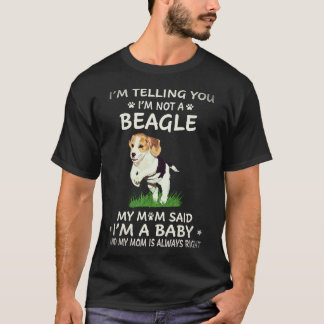 Camiseta 3 Estou Dizendo Que Não Sou Um Beagle