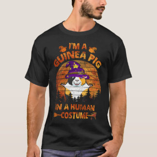 Camiseta 3 Eu Sou Um Porquinho-da-Índia Em Um Disfarce De H