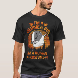 Camiseta 3 Fantasia de Porquinho-da-Índia de Halloween para