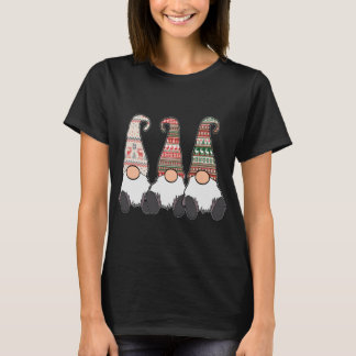 Camiseta 3 Gnomos Nórdicos Festa de Natal Sueco