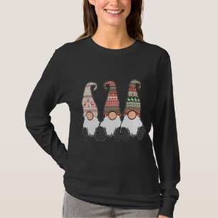Camiseta 3 Gnomos Nórdicos Festa de Natal Sueco