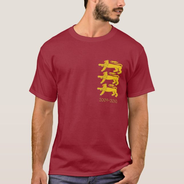Camiseta 3 Golden Lions em Borgonha (Frente)