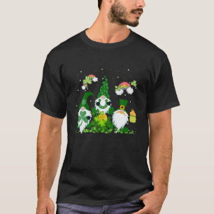 Camiseta 3 Irish Gnome Leprechaun Shamrock Gnomes St. Patri