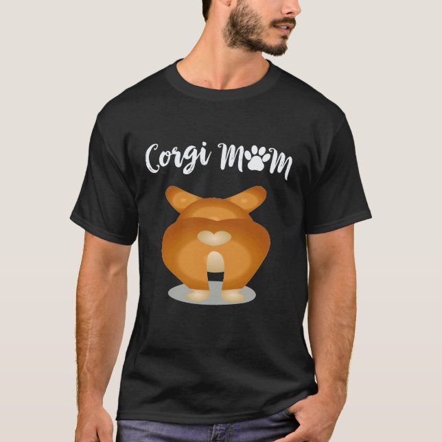Camiseta 3 Mãe Corgi Corgi (Frente)
