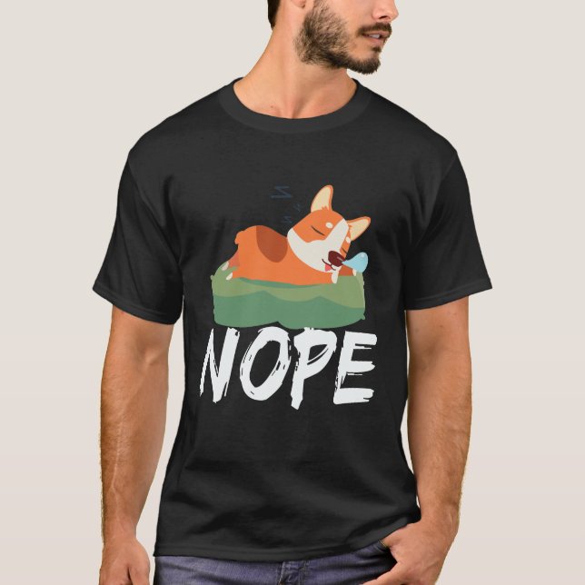 Camiseta 3 Não - Corgi (Frente)