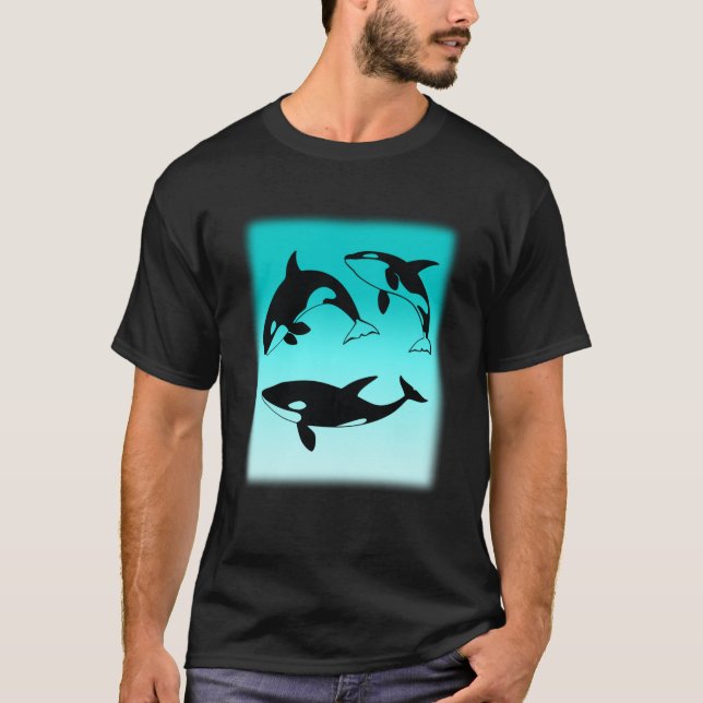 Camiseta 3 Natação em Orcas (Frente)