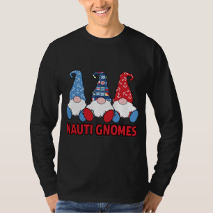 Camiseta 3 Náuticas Navegando, Nauti Gnomos Anchors À Vela