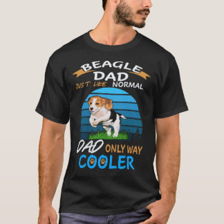 Camiseta 3 Pai - Beagle Pai Resfriador Beagle