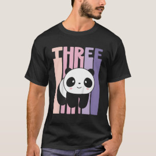 Camiseta 3 Panda 3Rd B-Day