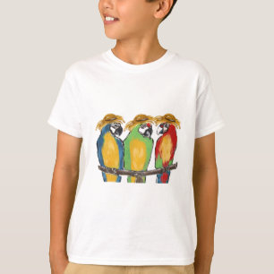 Camiseta 3 Papagaios