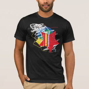 Camiseta 3 pastéis