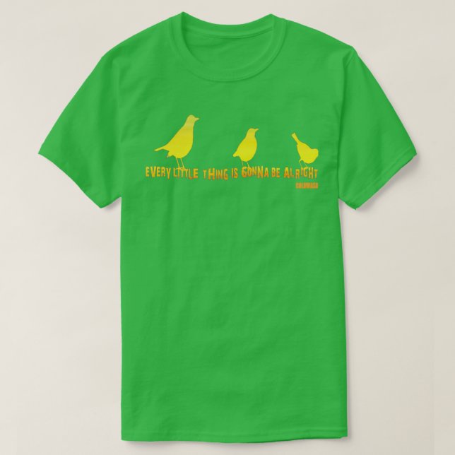 CAMISETA 3 PEQUENAS AVES 1 (Frente do Design)