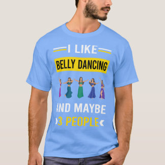 Camiseta 3 Pessoas Belly Dançando Bellydance Bellydanci