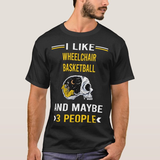 Camiseta 3 Pessoas De Cadeira De Rodas (Frente)