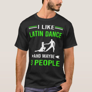 Camiseta 3 Pessoas em latim