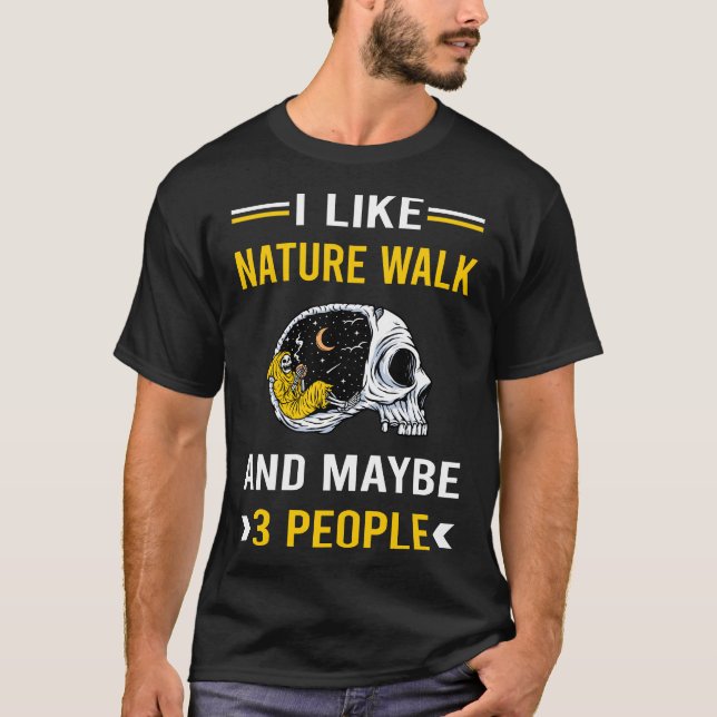 Camiseta 3 Pessoas Nature Walk (Frente)