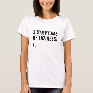 Camiseta 3 Sintomas De Lesão