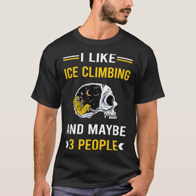 Camiseta 3 Subida de Gelo Pessoas (Frente)