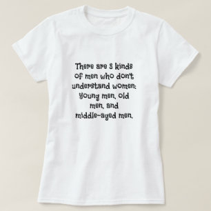 Camiseta 3 Tipos de Homens