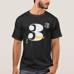 CAMISETA 3 TRÊS