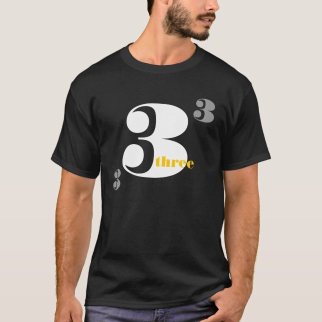 CAMISETA 3 TRÊS (Frente)