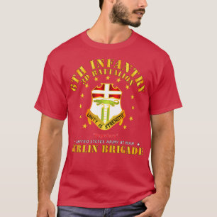 Camiseta 3d Brigada de Berlim 6 de Infantaria do Batalhão X