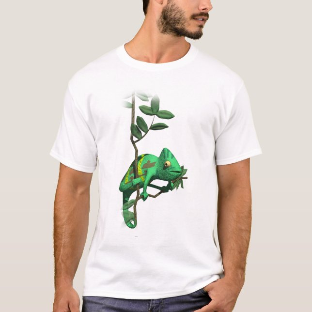 Camiseta 3D Chameleon (Frente)