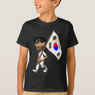 Camiseta 3D Coreia do Sul