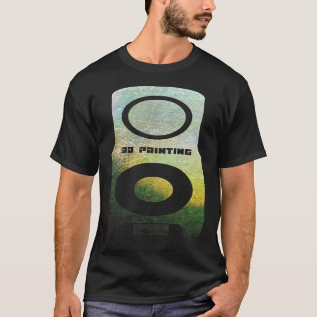 Camiseta 3D Printer hot end artwork  1 (Frente)