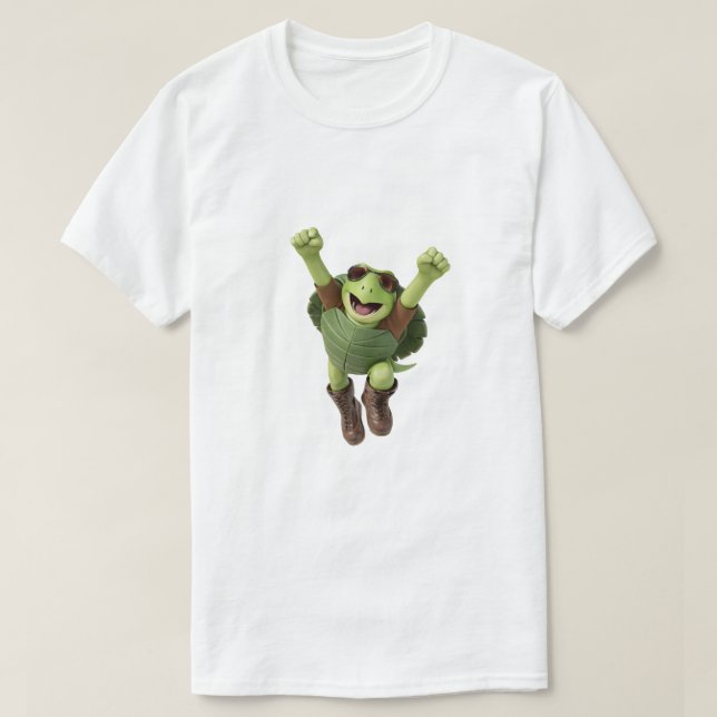 Camiseta 3D Torin Base Green Shell (Frente do Design)