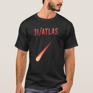 Camiseta 3I/ATLAS Comet Retro Space Art