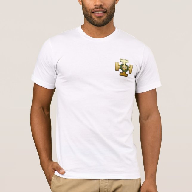 Camiseta 3ò Grau: Mestre do segredo real (Frente)