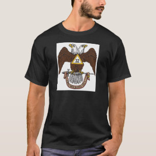 Camiseta 3ò Rito escocês Brown Eagle do grau
