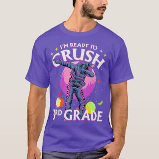 Camiseta 3rd Grade Dabbing Astronaut Back to School Im Read