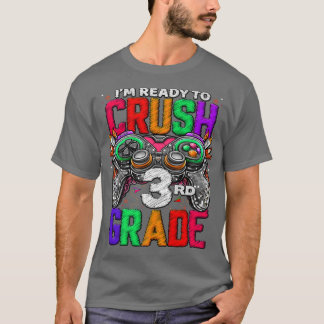 Camiseta 3rd Grade Level Unlocked Game On 3rd Grade Back To