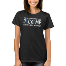 3XCOMP Camiseta-T - Preto