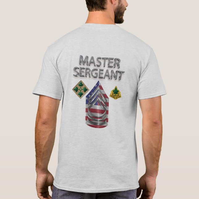 Camiseta 4ª Divisão de Infantaria Sargento-Mestre (Verso)