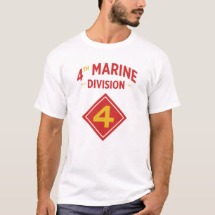 Camiseta 4ª Divisão Marinha dos Estados Unidos