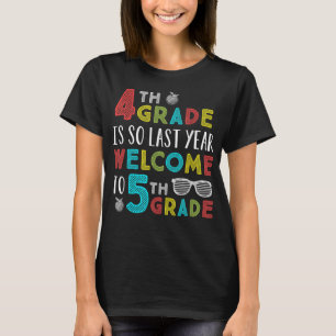 Camiseta 4ª série é tão bem-vinda no ano passado ao chá 5