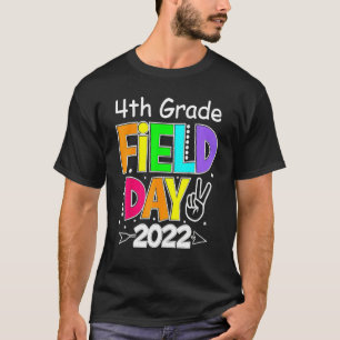 Camiseta 4º ano de campo 2022 Deixar os jogos começarem 4º