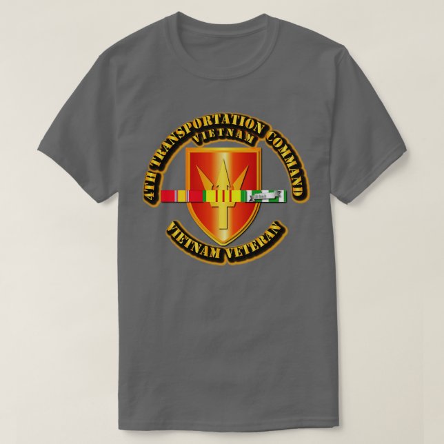 Camiseta 4º Comando de Transporte com Fitas SVC (Frente do Design)