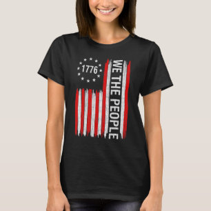 Camiseta 4º De Julho, Bandeira Americana 1776, Nós, Pessoas
