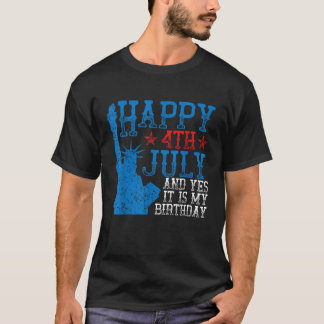 Camiseta 4º De Julys For Men Women American Flag USA Meric