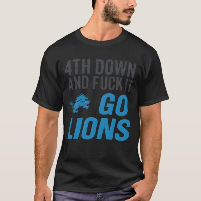 Camiseta 4º Down e FCK It Vá Lions (Frente)