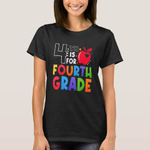 Camiseta 4º É Para Professores Do 4º Ciclo No Primeiro Dia