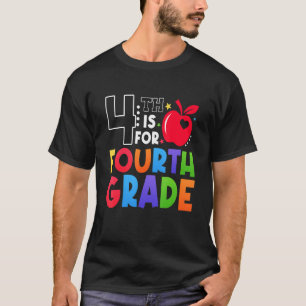 Camiseta 4º É Para Professores Do 4º Ciclo No Primeiro Dia