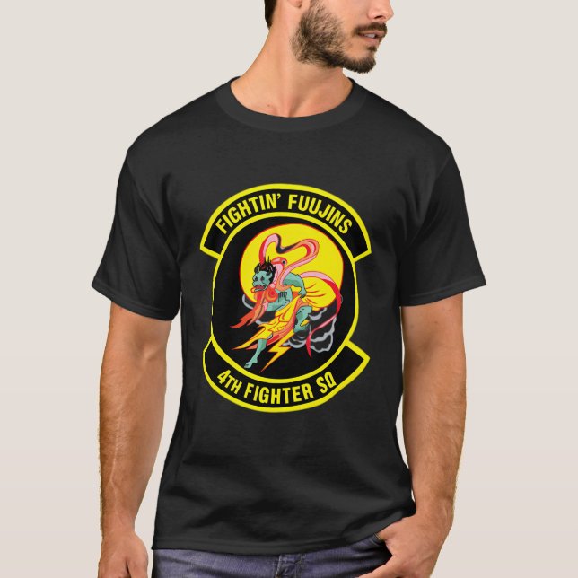 Camiseta 4º Esquadrão de Combate ao Vet Militar Fuujins (Frente)