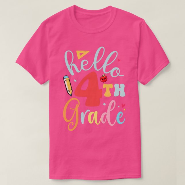 Camiseta 4º grau 2 (Frente do Design)