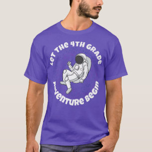 Camiseta 4º Grau Que A Aventura Comece Mais Adiante